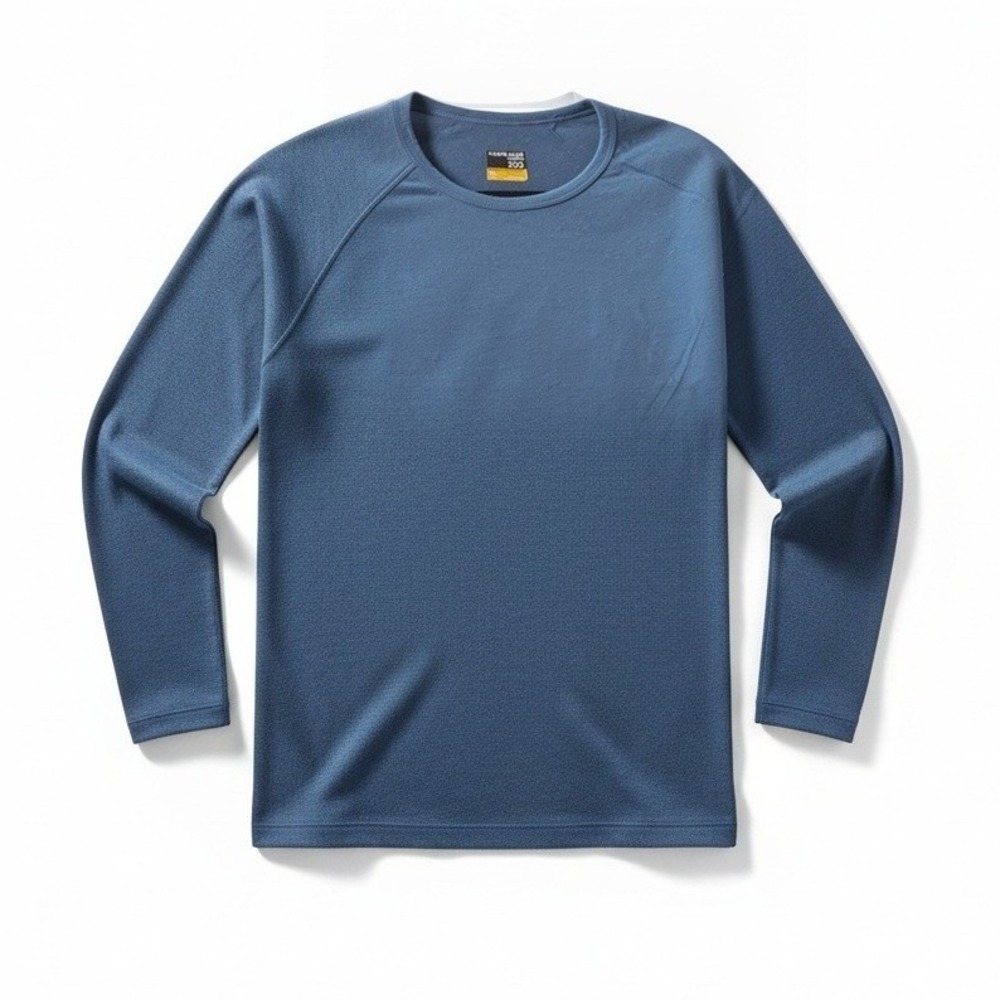 Icebreaker Merino 200 Base Layer XL Blue Long Sleeve Thermal Top Gorpcore